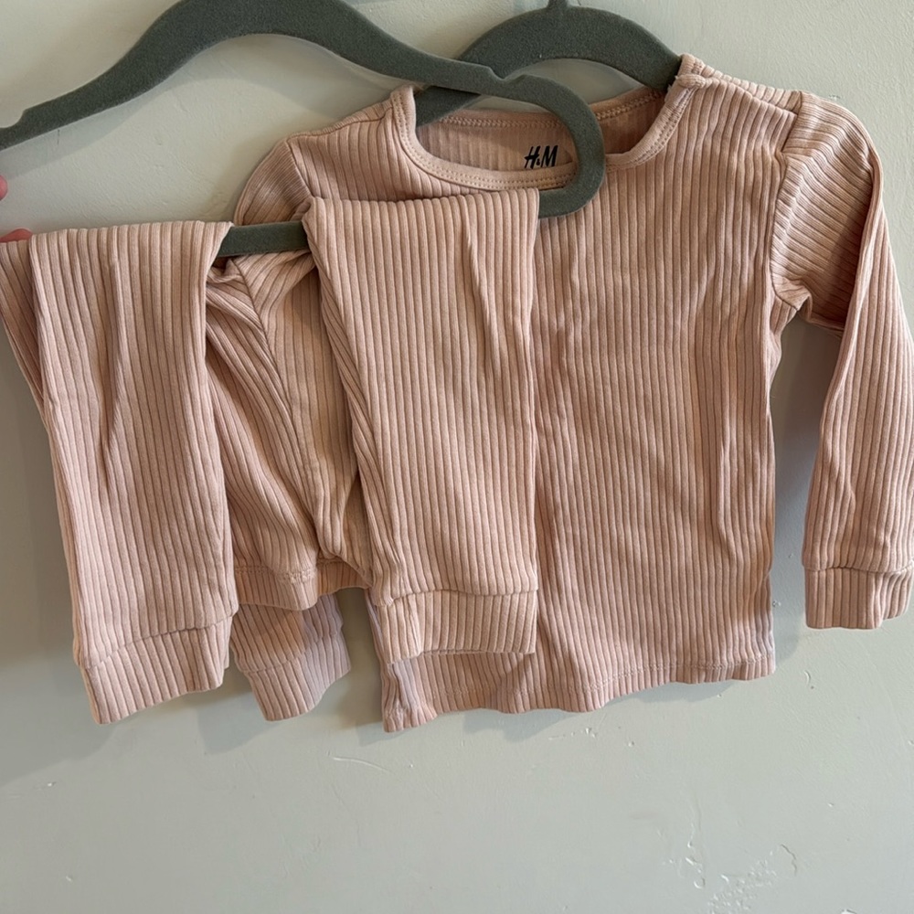 H&M Pink Long Sleeve Set